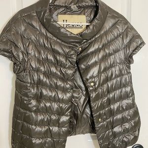 Herno vest - gray/brown size 40 LIke new! Worn 1x